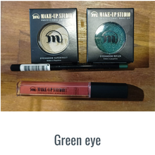 Load image into Gallery viewer, Make-up Studio - Green eye oogmakeup