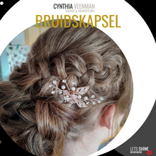 Load image into Gallery viewer, Bruidsstyling Bruidskapsel