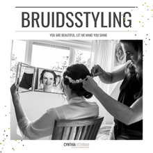 Load image into Gallery viewer, Bruidsstyling Bruidskapsel