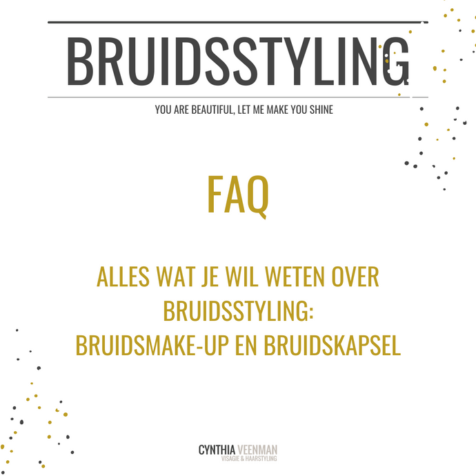 FAQ - BRUIDSSTYLING