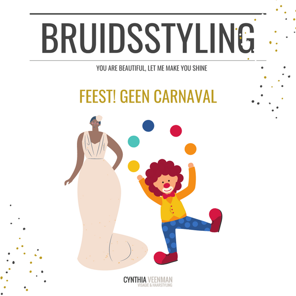 FEESTJE GEEN CARNAVAL