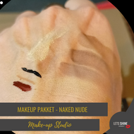 Make-up oogpakket Naked natuurlijke look, aanbieding als cadeau leuk om te geven of te krijgen. Winkel in Naaldwijk Make-up Studio Amsterdam te koop in het Westland