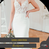 Sanna Lindstrom - Trouwjurk Ivy - maat 40